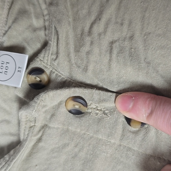 Lou Lou& Company Sage Green Top & Bottom Set 3t - Picture 5 of 11